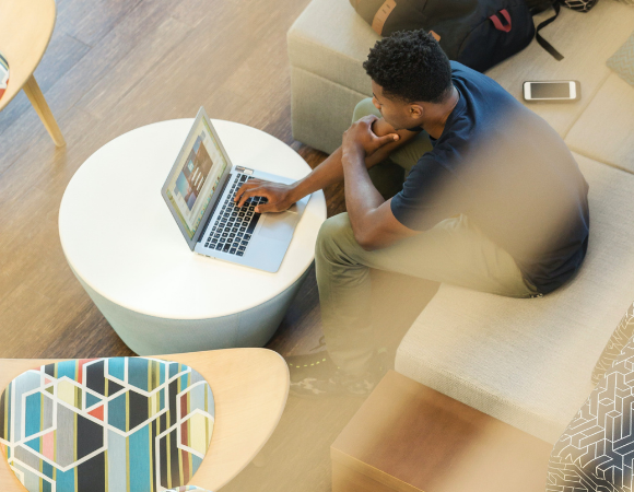 Man working - data protection and Brexit